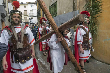 Fotos de la recreación de la Pasión viviente de Cristo en Andosilla