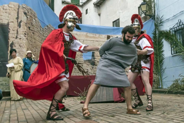 Fotos de la recreación de la Pasión viviente de Cristo en Andosilla