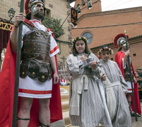 Fotos de la recreación de la Pasión viviente de Cristo en Andosilla
