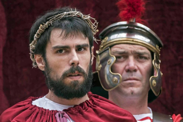 Fotos de la recreación de la Pasión viviente de Cristo en Andosilla