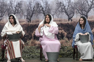 Fotos de la recreación de la Pasión viviente de Cristo en Andosilla