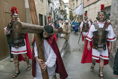 Fotos de la recreación de la Pasión viviente de Cristo en Andosilla
