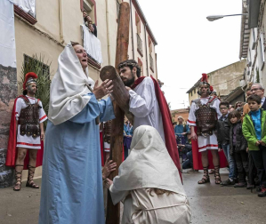 Fotos de la recreación de la Pasión viviente de Cristo en Andosilla