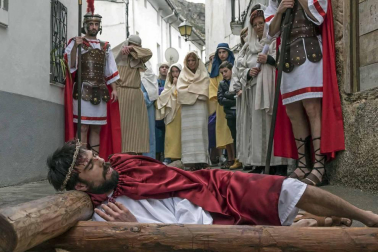 Fotos de la recreación de la Pasión viviente de Cristo en Andosilla