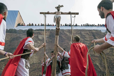 Fotos de la recreación de la Pasión viviente de Cristo en Andosilla