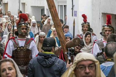 Fotos de la recreación de la Pasión viviente de Cristo en Andosilla