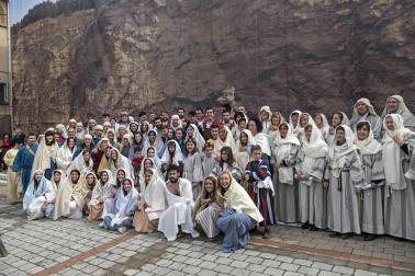 Fotos de la recreación de la Pasión viviente de Cristo en Andosilla