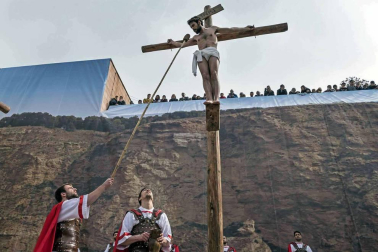 Fotos de la recreación de la Pasión viviente de Cristo en Andosilla