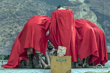 Fotos de la recreación de la Pasión viviente de Cristo en Andosilla