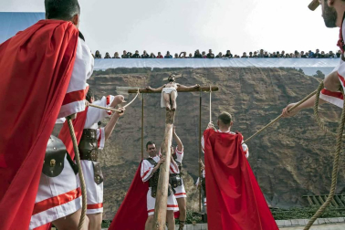 Fotos de la recreación de la Pasión viviente de Cristo en Andosilla