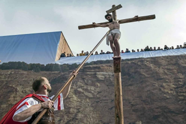 Fotos de la recreación de la Pasión viviente de Cristo en Andosilla