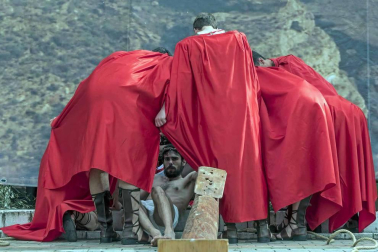 Fotos de la recreación de la Pasión viviente de Cristo en Andosilla
