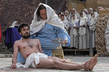 Fotos de la recreación de la Pasión viviente de Cristo en Andosilla