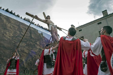 Fotos de la recreación de la Pasión viviente de Cristo en Andosilla