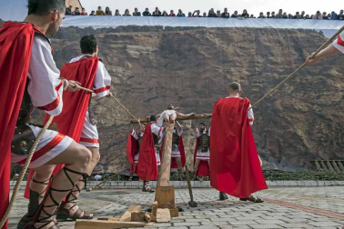 Fotos de la recreación de la Pasión viviente de Cristo en Andosilla