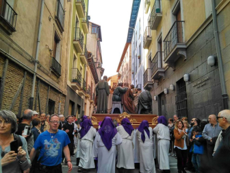 Sigue en directo la procesión del Santo Entierro de Pamplona