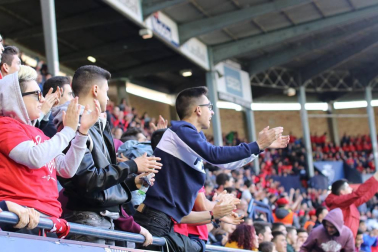 Fotos del partido entre Osasuna y Albacete de la jornada 36 de la Liga 123.