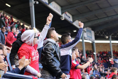 Fotos del partido entre Osasuna y Albacete de la jornada 36 de la Liga 123.