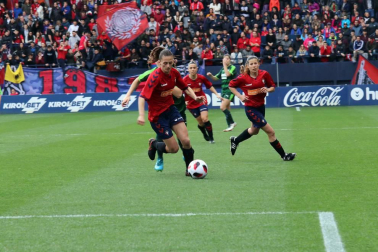 Imágenes del partido Osasuna Femenino-SD Eibar disputado en El Sadar