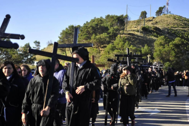 La más multitudinaria de las romerías que al cabo del año se celebran al santuario de Ujué.
