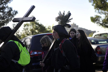 La más multitudinaria de las romerías que al cabo del año se celebran al santuario de Ujué.