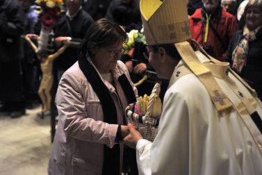 La más multitudinaria de las romerías que al cabo del año se celebran al santuario de Ujué.