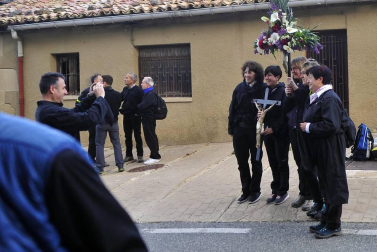 La más multitudinaria de las romerías que al cabo del año se celebran al santuario de Ujué.
