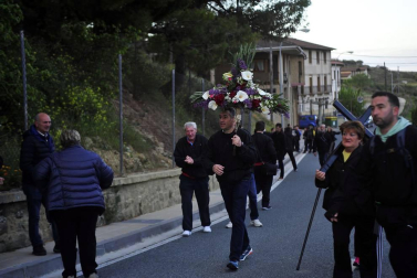 La más multitudinaria de las romerías que al cabo del año se celebran al santuario de Ujué.