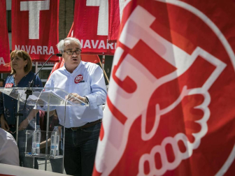 UGT y CC OO de Navarra reivindican "más derechos" para las personas e igualdad