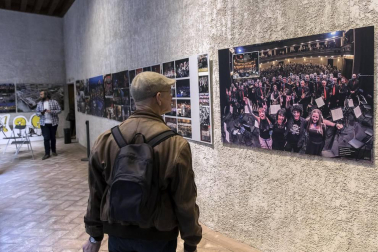 El Palacio del Condestable de Pamplona acoge desde este martes una exposición retrospectiva que conmemora los cien años de historia de la banda municipal de música "La Pamplonesa".