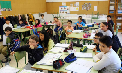 Alumnado del CP Los Sauces-Sahats de Barañáin