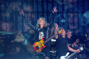 El concierto más multitudinario de Metallica en España, probablemente también uno de los más numerosos de su propia historia, se ha celebrado este viernes en Madrid ante 68.000 personas.
