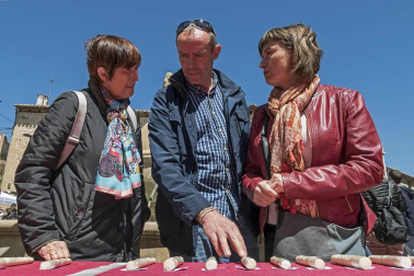 La localidad invitó a degustar 300 kilos de producto preparados en 2.000 bandejas que se agotaron en una hora por las más de 4.000 personas que abarrotaron Dicastillo