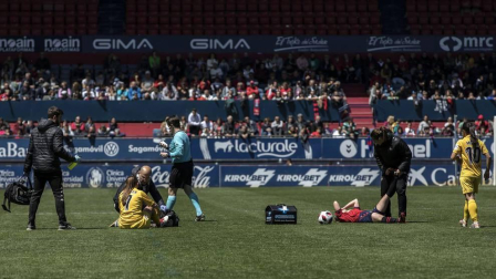 Osasuna Femenino superó al Santa Teresa Badajoz (2-1) con goles de Patricia Zugasti y Lorena Herrera, pero no logró el pase a la final de la fase de ascenso a LaLiga Iberdrola, en un duelo en el que las navarras mostraron mayor ambición en el campo que su rival.