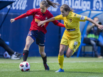 Osasuna Femenino superó al Santa Teresa Badajoz (2-1) con goles de Patricia Zugasti y Lorena Herrera, pero no logró el pase a la final de la fase de ascenso a LaLiga Iberdrola, en un duelo en el que las navarras mostraron mayor ambición en el campo que su rival.