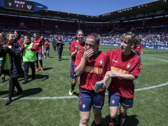 Osasuna Femenino superó al Santa Teresa Badajoz (2-1) con goles de Patricia Zugasti y Lorena Herrera, pero no logró el pase a la final de la fase de ascenso a LaLiga Iberdrola, en un duelo en el que las navarras mostraron mayor ambición en el campo que su rival.