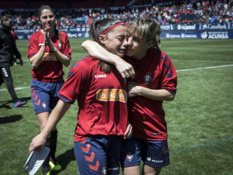 Osasuna Femenino superó al Santa Teresa Badajoz (2-1) con goles de Patricia Zugasti y Lorena Herrera, pero no logró el pase a la final de la fase de ascenso a LaLiga Iberdrola, en un duelo en el que las navarras mostraron mayor ambición en el campo que su rival.