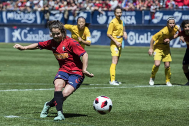 Osasuna Femenino superó al Santa Teresa Badajoz (2-1) con goles de Patricia Zugasti y Lorena Herrera, pero no logró el pase a la final de la fase de ascenso a LaLiga Iberdrola, en un duelo en el que las navarras mostraron mayor ambición en el campo que su rival.