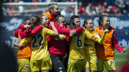 Osasuna Femenino superó al Santa Teresa Badajoz (2-1) con goles de Patricia Zugasti y Lorena Herrera, pero no logró el pase a la final de la fase de ascenso a LaLiga Iberdrola, en un duelo en el que las navarras mostraron mayor ambición en el campo que su rival.