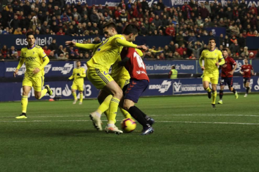 Imágenes del partido del Osasuna-Cádiz.