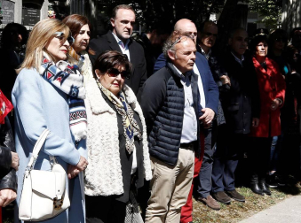 El cementerio de Pamplona acogió el 21 acto en recuerdo del edil asesinado por la banda terrorista en un acto al que acudieron familiares, compañeros y cargos políticos.