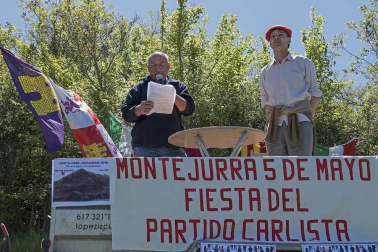 El Partido Carlista celebra su reunión anual en Montejurra.