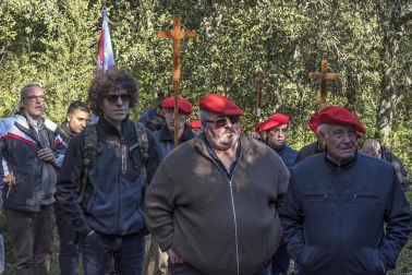 El Partido Carlista celebra su reunión anual en Montejurra.