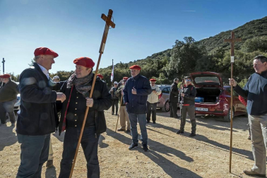 El Partido Carlista celebra su reunión anual en Montejurra.
