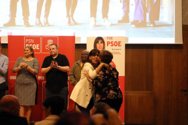 Las candidatas María Chivite y Maite Esporrín protagonizaron el acto de presentación de candidaturas a las elecciones autonómicas y municipales de 2019.