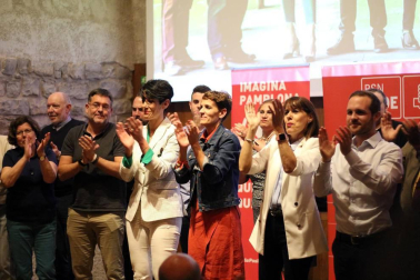 Las candidatas María Chivite y Maite Esporrín protagonizaron el acto de presentación de candidaturas a las elecciones autonómicas y municipales de 2019.