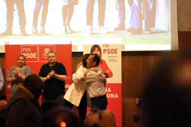 Las candidatas María Chivite y Maite Esporrín protagonizaron el acto de presentación de candidaturas a las elecciones autonómicas y municipales de 2019.