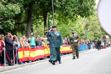 Acto en el parque de la Taconera en Pamplona.