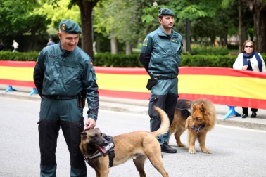 Acto en el parque de la Taconera en Pamplona.