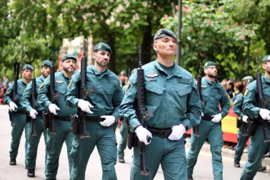 Acto en el parque de la Taconera en Pamplona.